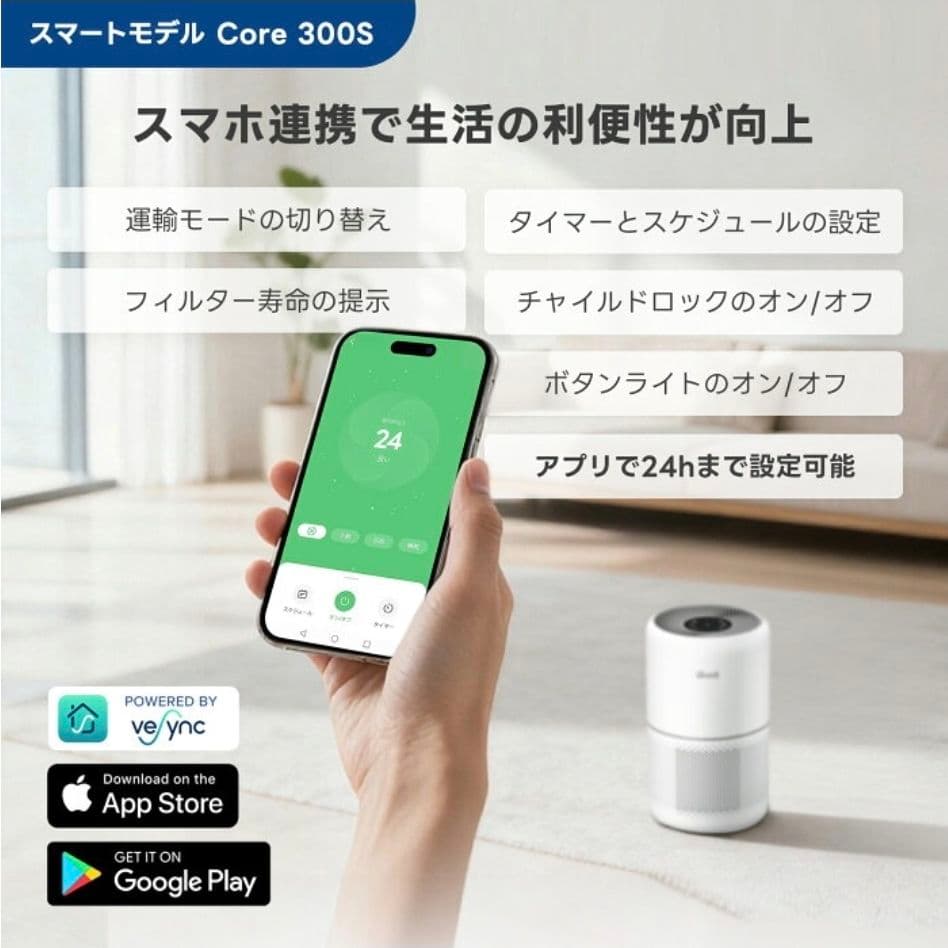 Levoit Core 300S 空気清浄機