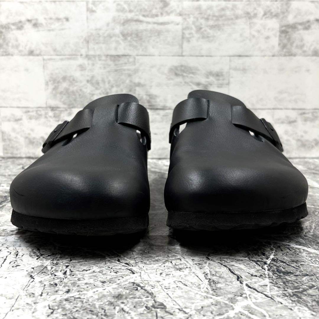 レア ビルケンシュトック ボストン エクスクイジット 27cm オールブラック