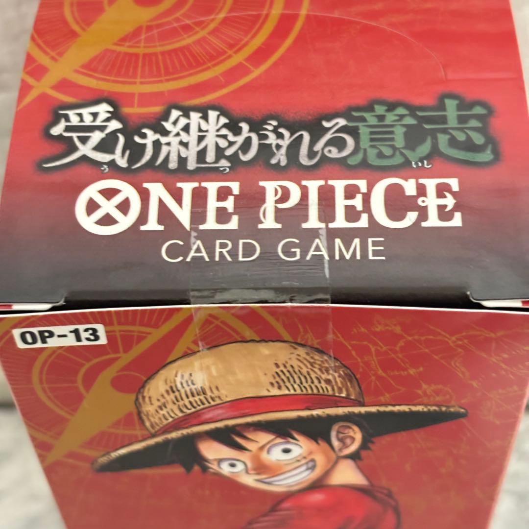 新品・未開封テープ付　ONE PIECE 受け継がれる意志 1BOX