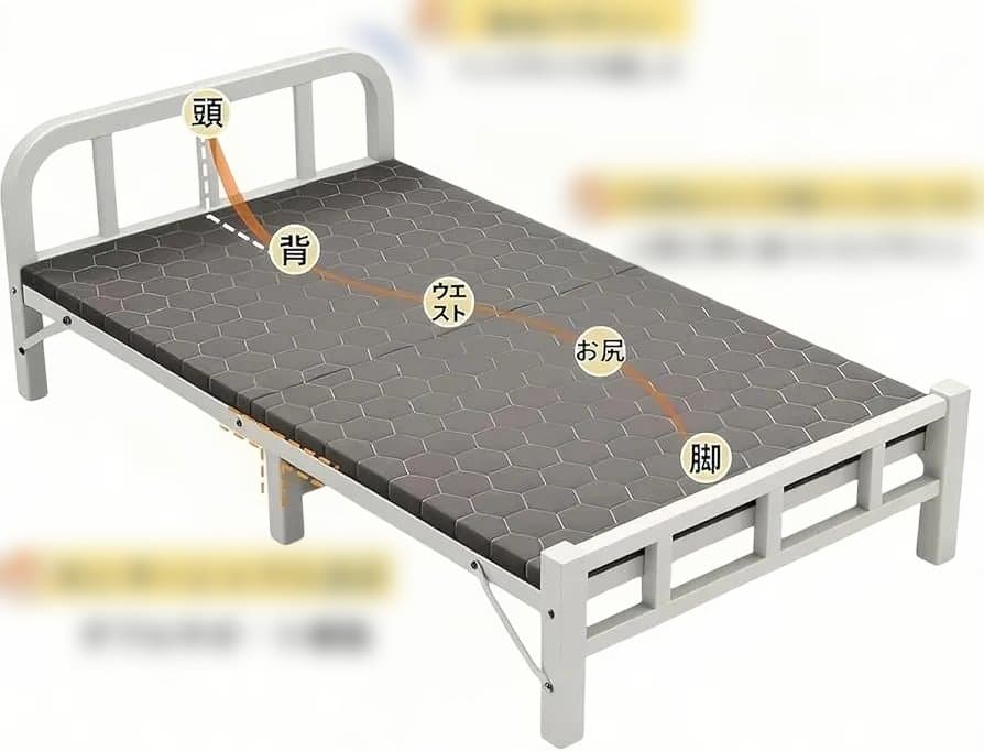 【A69】折りたたみ式簡易ベッド
