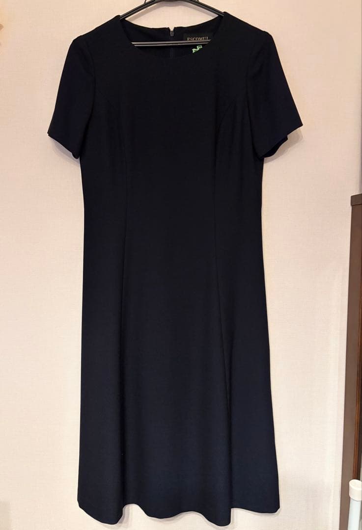 w*e様 お受験スーツ✴︎上品で清楚な比翼仕立て✴︎濃紺　9号　ESCOMUL