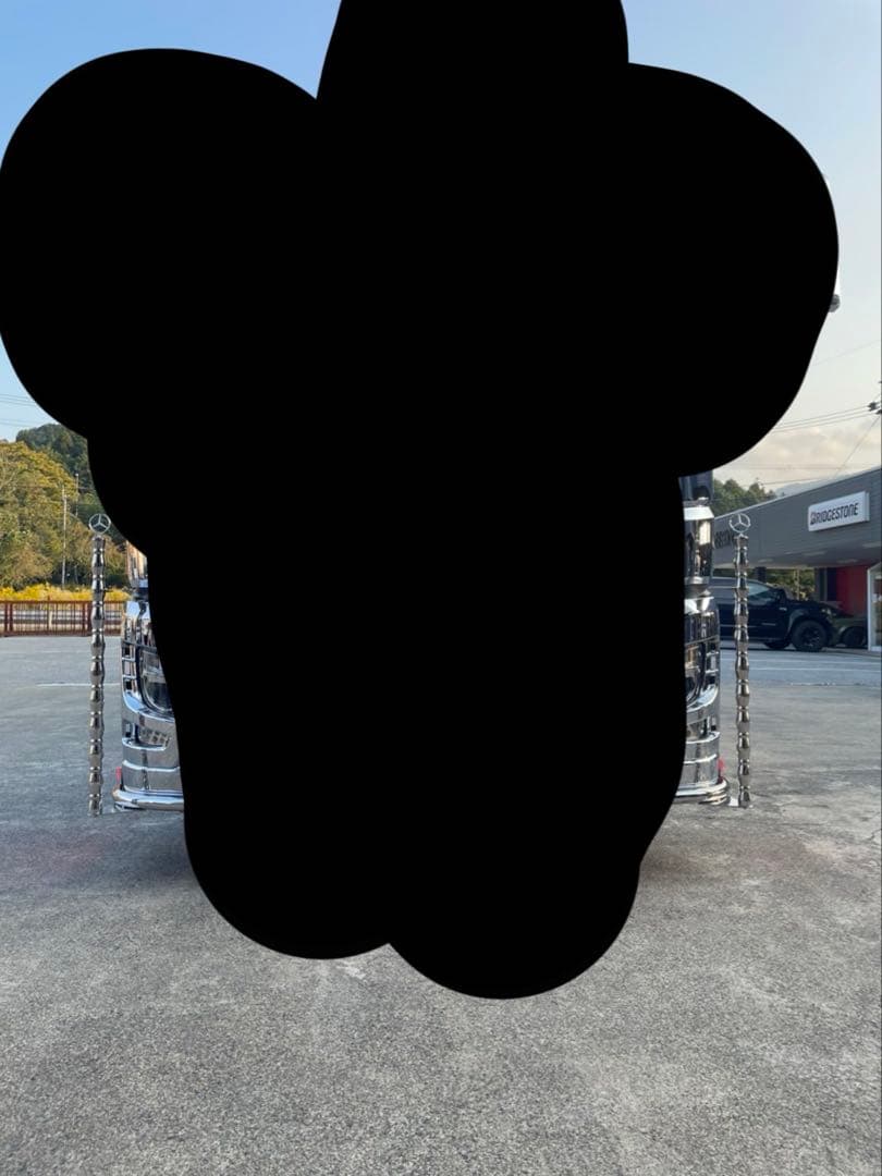 ワンオフ品　世界に１つ？　トラック用旗棒　今週限定送料込み