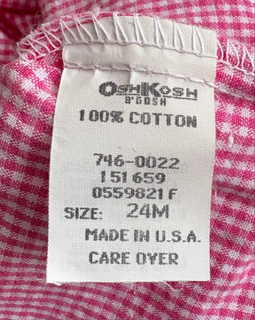 oshkosh✿ ベイビーガールズ✿オシュコッシュ✿24M✿ vintage