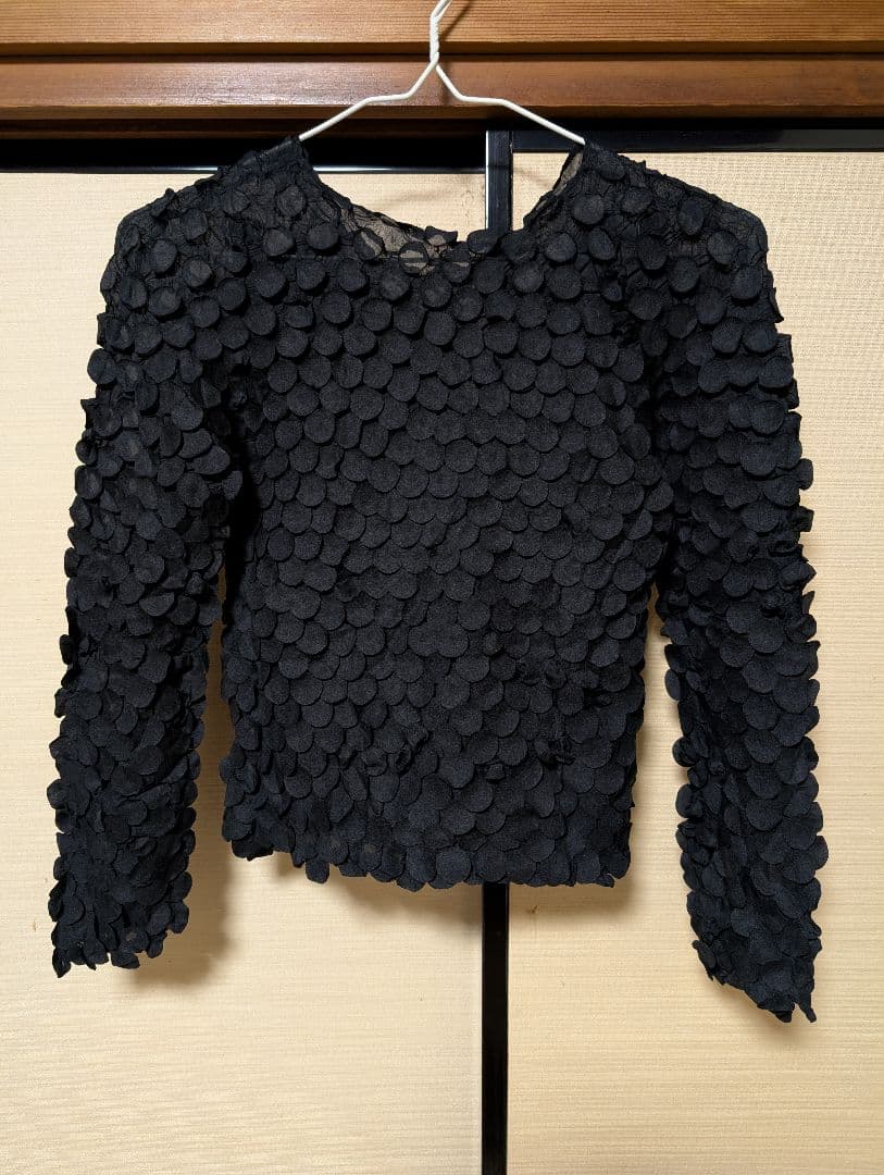 issey miyake 黒いトップス size２