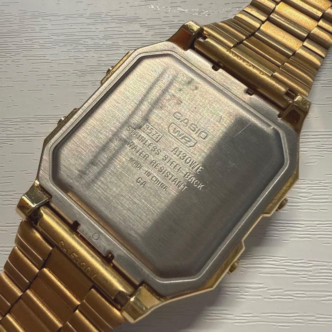 カシオクラシック 【国内正規品】A130WEG-9AJF メンズ ゴールド
