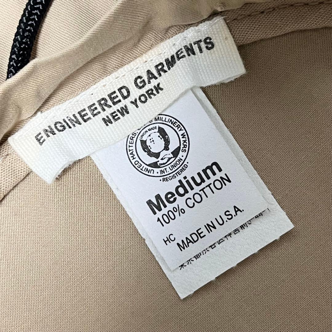 【超美品】Engineered Garmentsアメリカ製シンプルコットンベレー