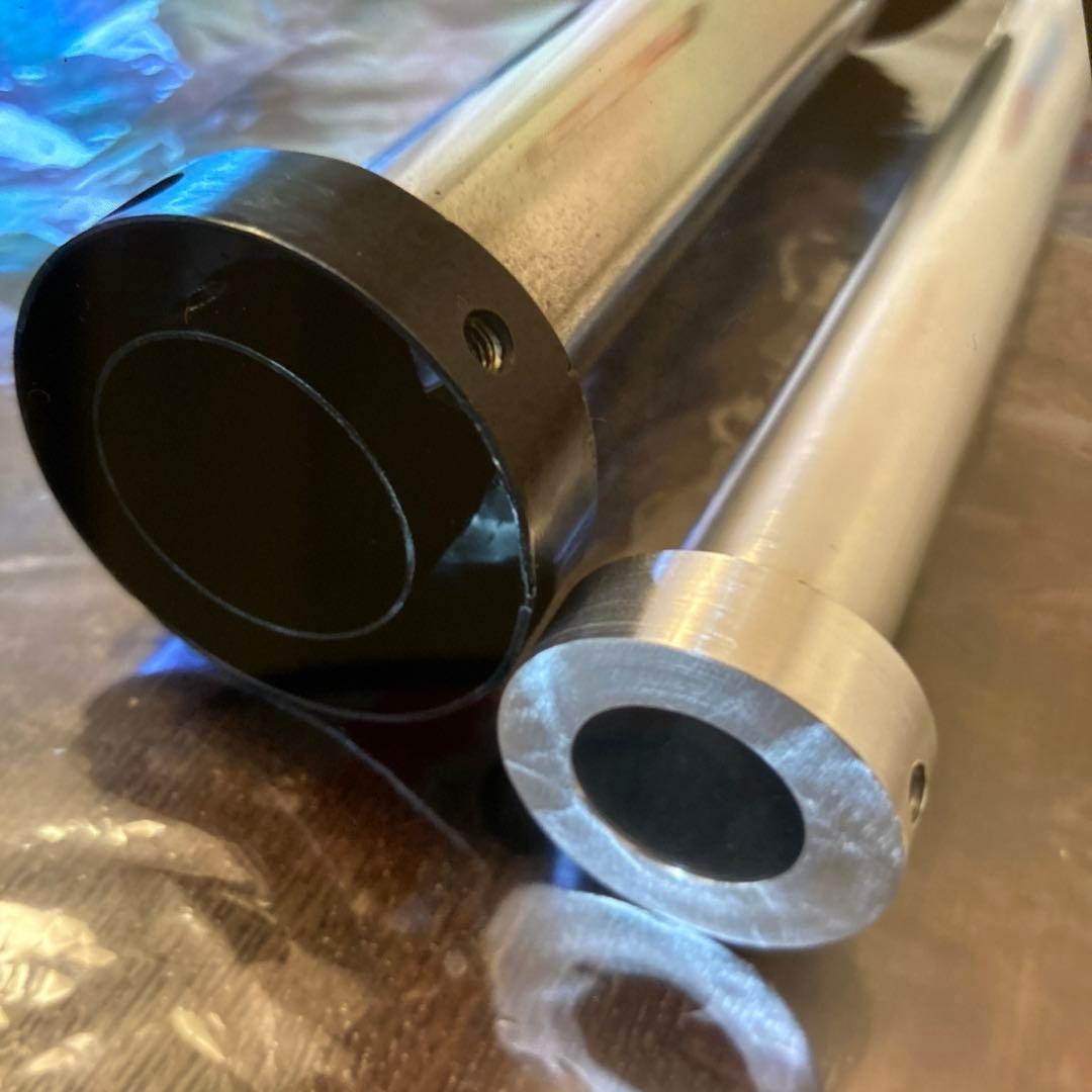 cb750F rpm管鳴きバッフル　サイレンサー内部加工