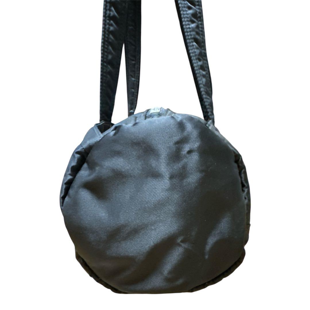 PORTER ポーター ミニボストン ドラムバッグ ブラック　タンカー