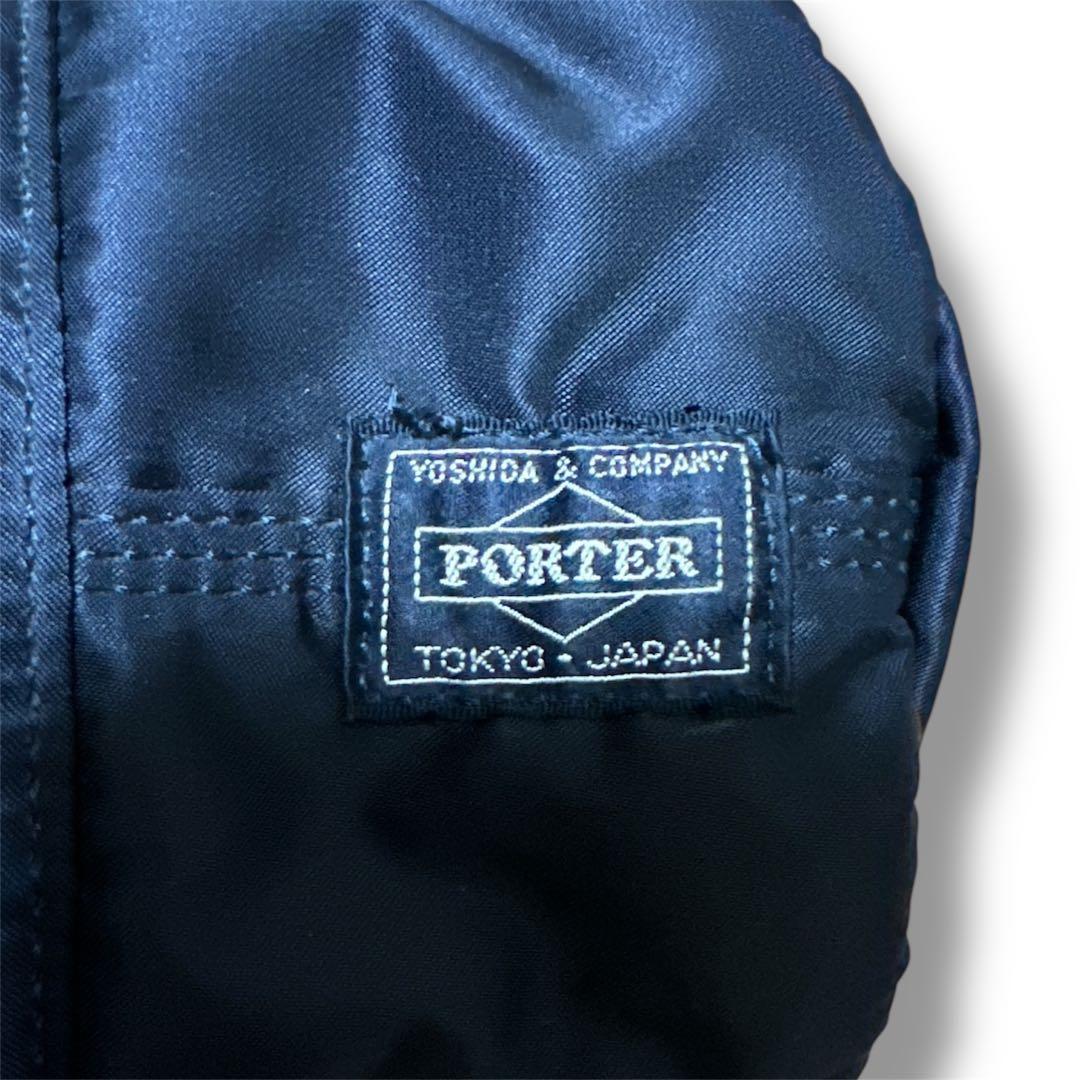 PORTER ポーター ミニボストン ドラムバッグ ブラック　タンカー