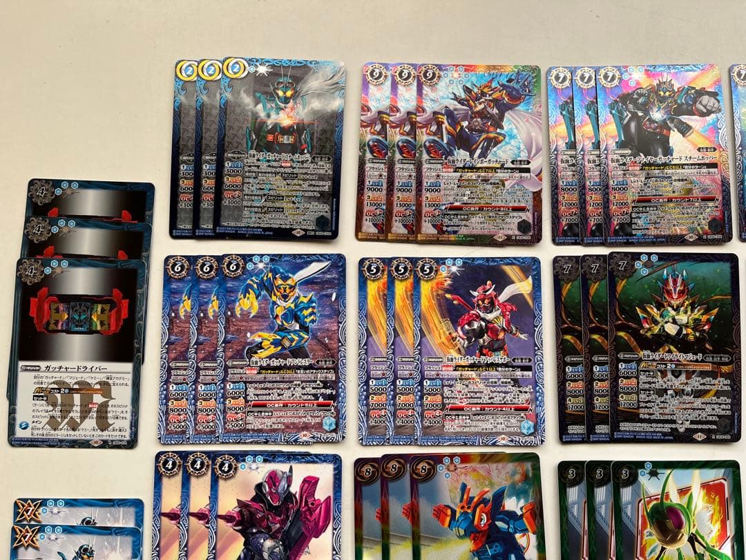 仮面ライダーガッチャード　デッキ　まとめ売り