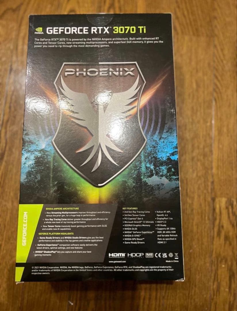 GAINWARD RTX3070 Ti 8GB 美品