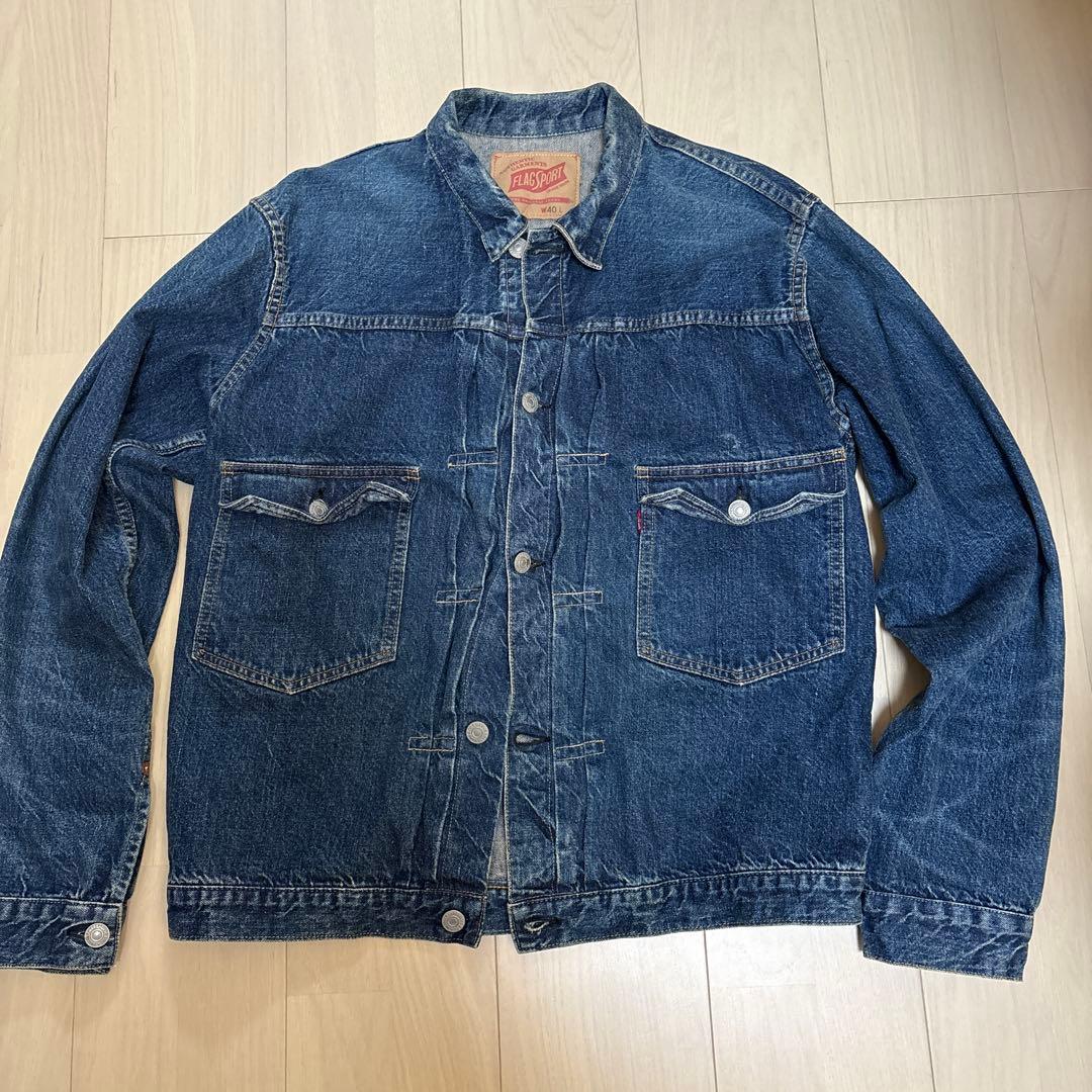 FLAGSPORT デニムジャケット W40 L