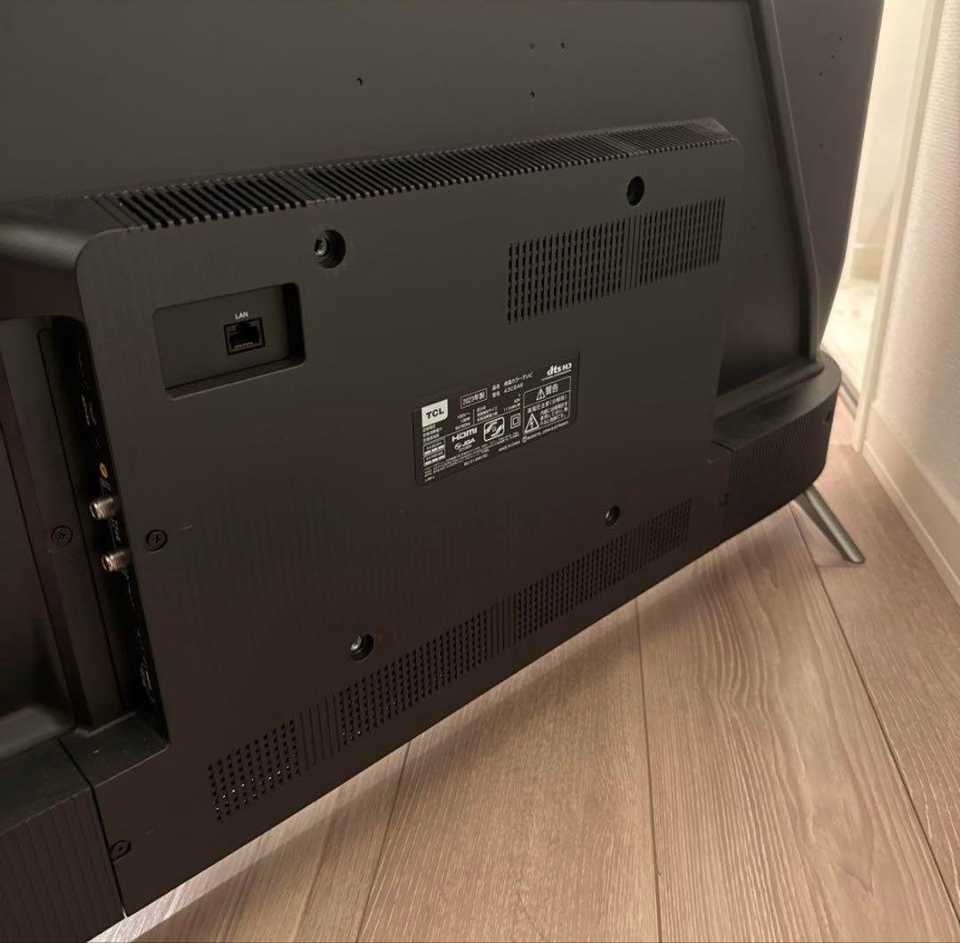 【しの様限定】TCL 43V型 4K量子ドット テレビ 43C646