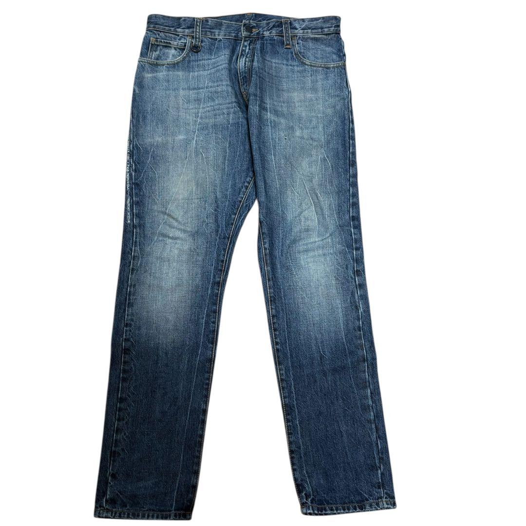 美品 モンクレール 藤原ヒロシ ジーニアス デニムパンツ 48