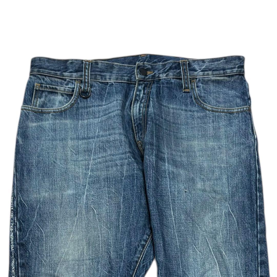 美品 モンクレール 藤原ヒロシ ジーニアス デニムパンツ 48