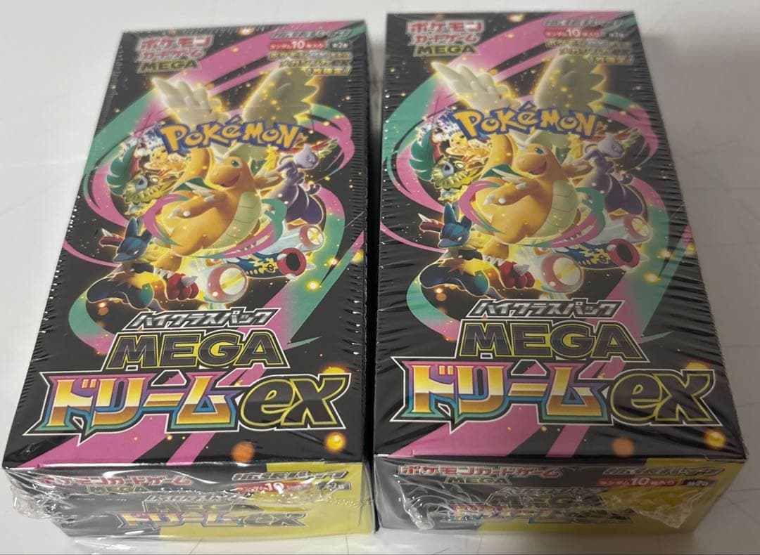 ポケモンカードゲーム　メガドリーム　シュリンク付き未開封