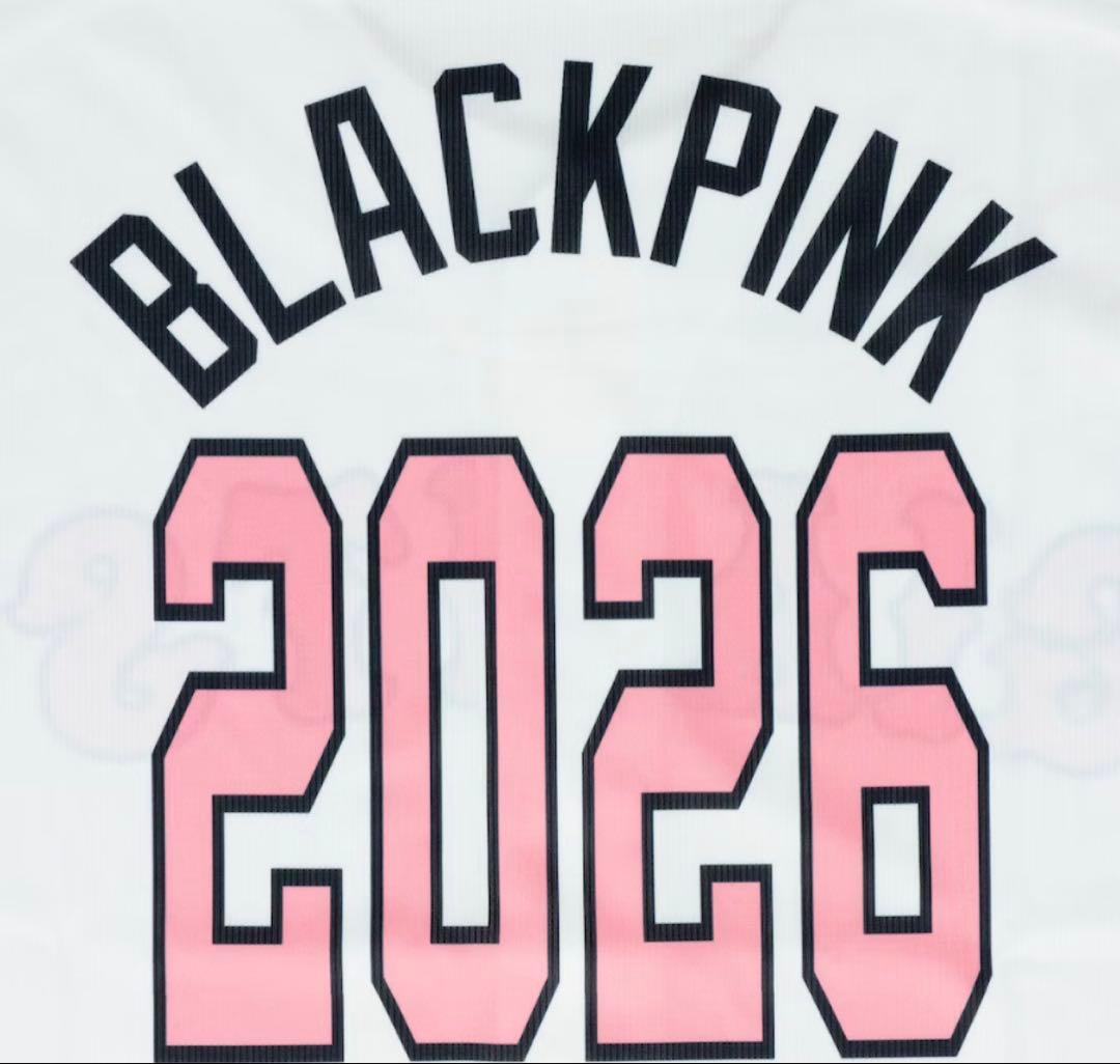 読売ジャイアンツ BLACKPINK ホワイト クロップド ユニホーム M