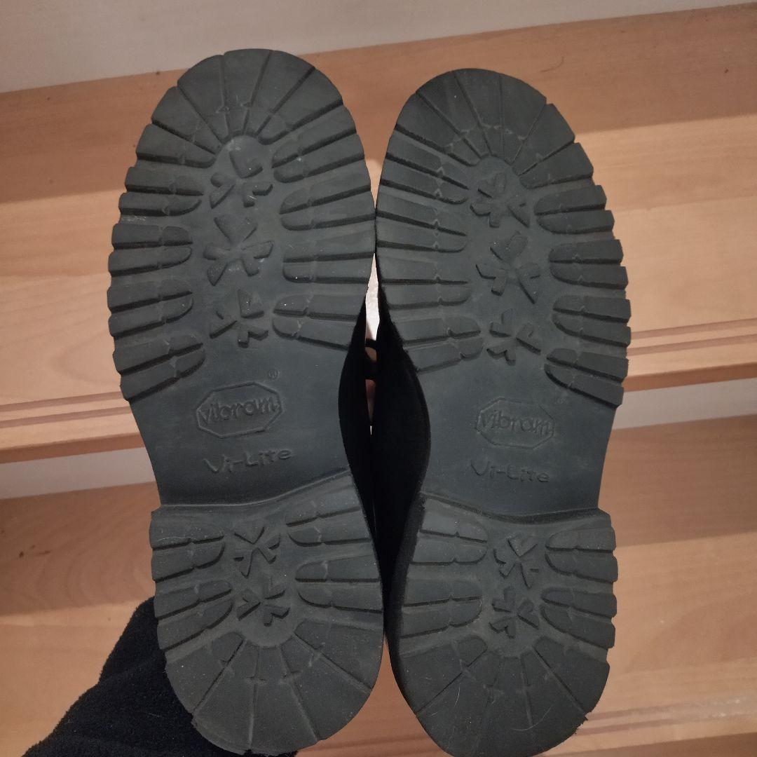 バーウィック　チロリアンシューズ　25.5㎝（UK６ 1/2）ブラック黒　革靴