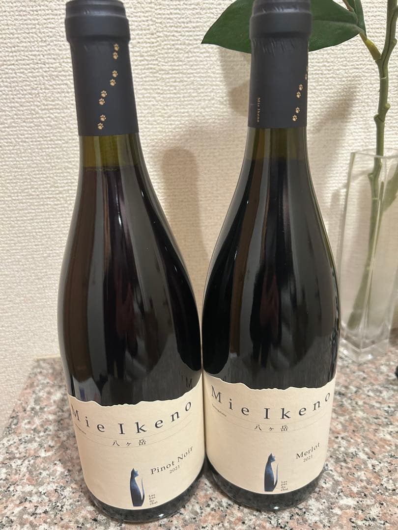 【2/7まで】ミエイケノ　ピノノワールとメルロー2021