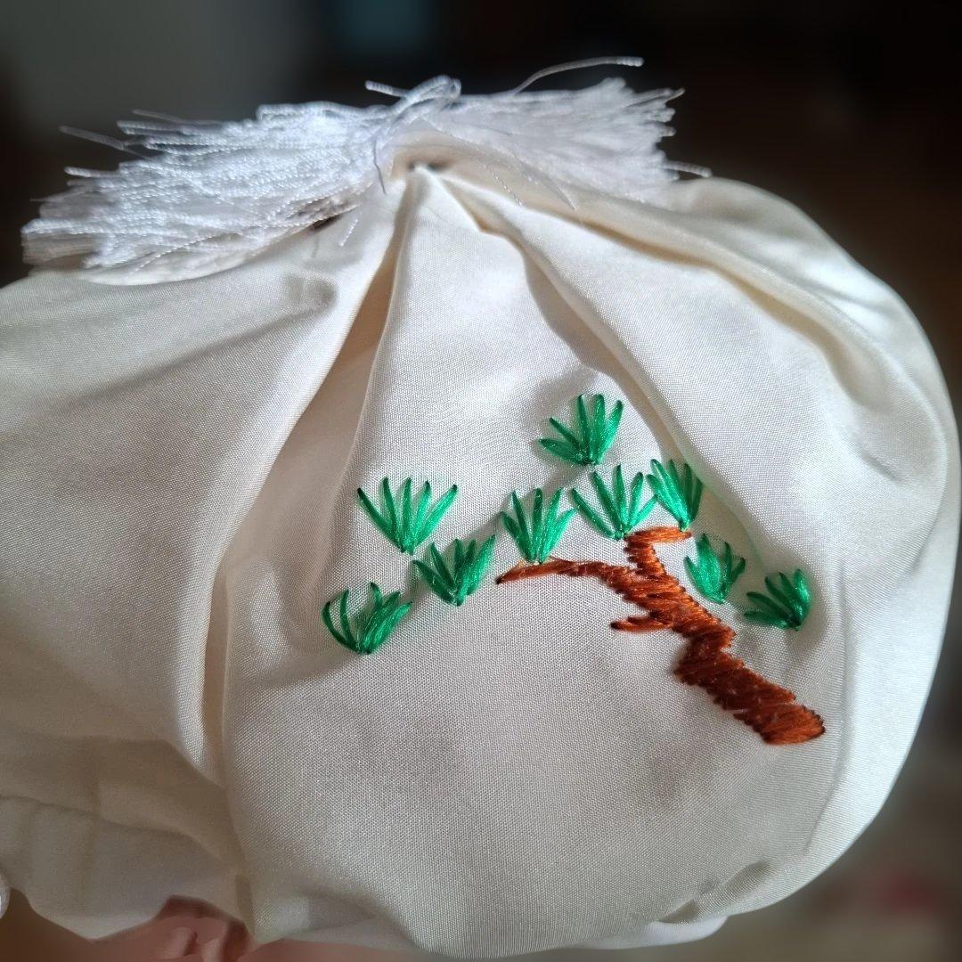 男の子お宮参りセット　正絹着物　ベビードレス