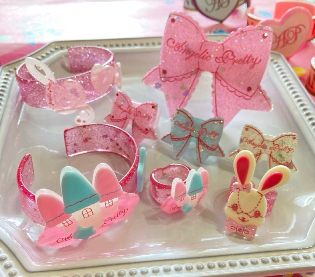 【Angelic Pretty】AMO ちゃん コラボ バングル&リング
