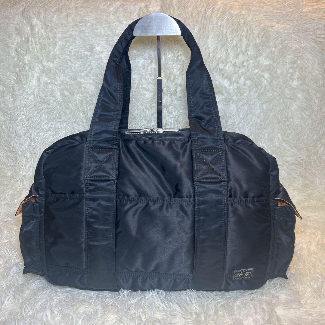 極美品✨入手困難品 PORTER ポーター タンカー ダッフルバッグ Lブラック