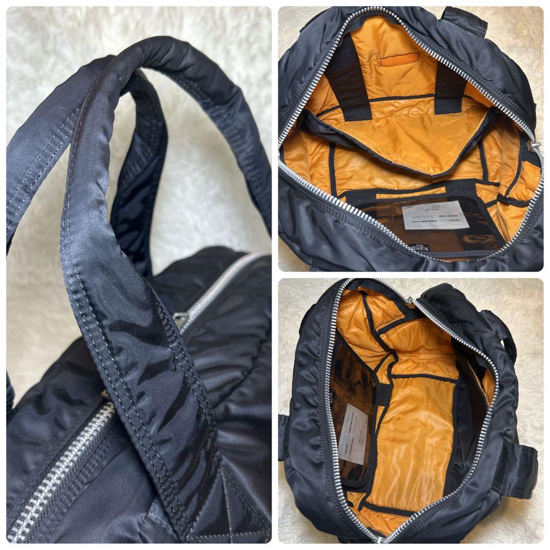 極美品✨入手困難品 PORTER ポーター タンカー ダッフルバッグ Lブラック