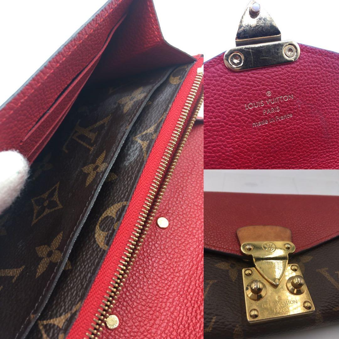 ルイヴィトン　モノグラム　パラス　長財布