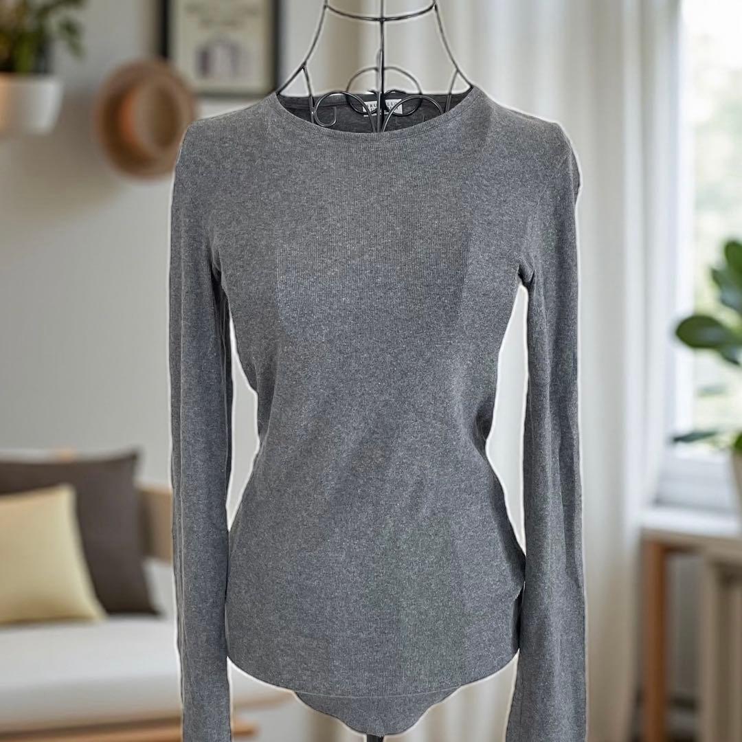 BRUNELLO CUCINELLI ブルネロクチネリ リブカットソーL ニット