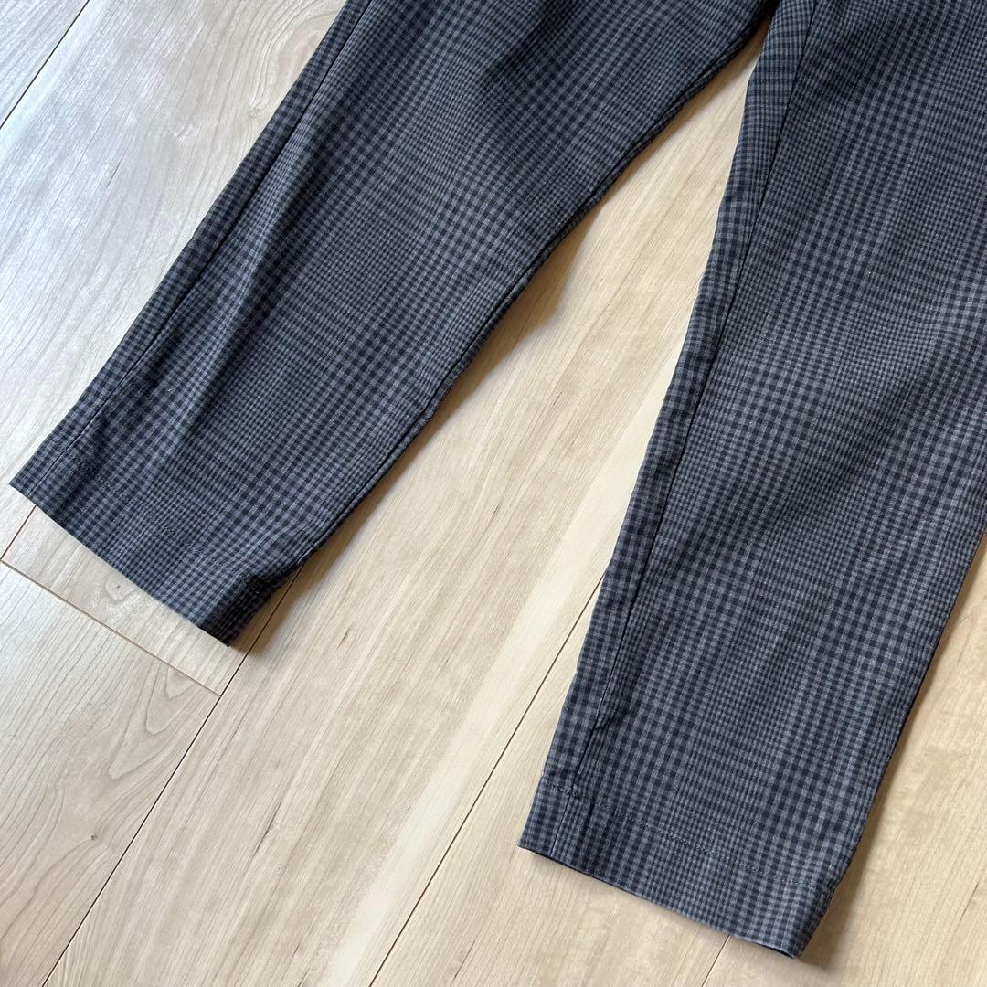 美品＊45R 現行 ダブルクロスストレッチのイージースラックス WOMEN