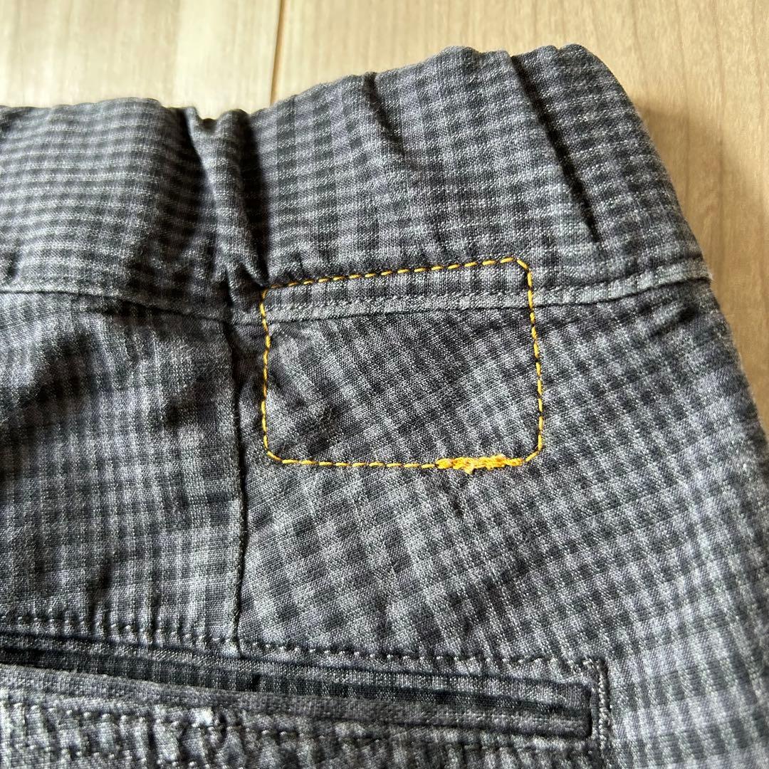 美品＊45R 現行 ダブルクロスストレッチのイージースラックス WOMEN