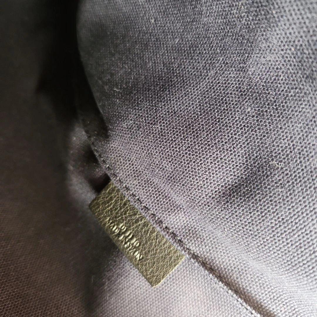 LOEWE　モノグラム柄 ショルダーバッグ　ブラウン