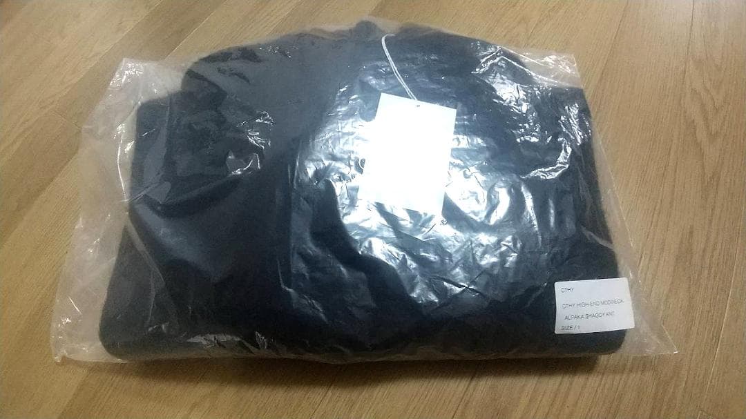 トップス CTHY HIGHEND MOCKNECK ALPAKA SHAGGY KNIT