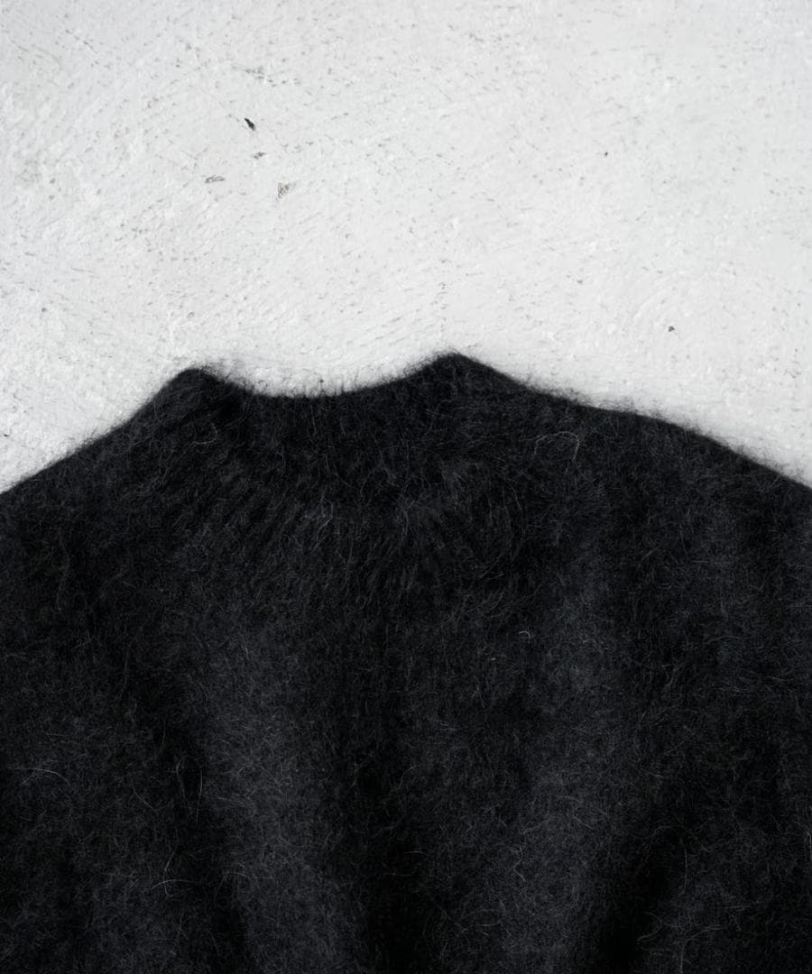 トップス CTHY HIGHEND MOCKNECK ALPAKA SHAGGY KNIT
