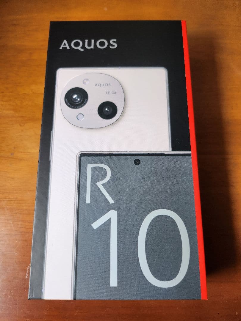 【新品未開封】AQUOS R10 SH-M31 256GB カシミヤホワイト