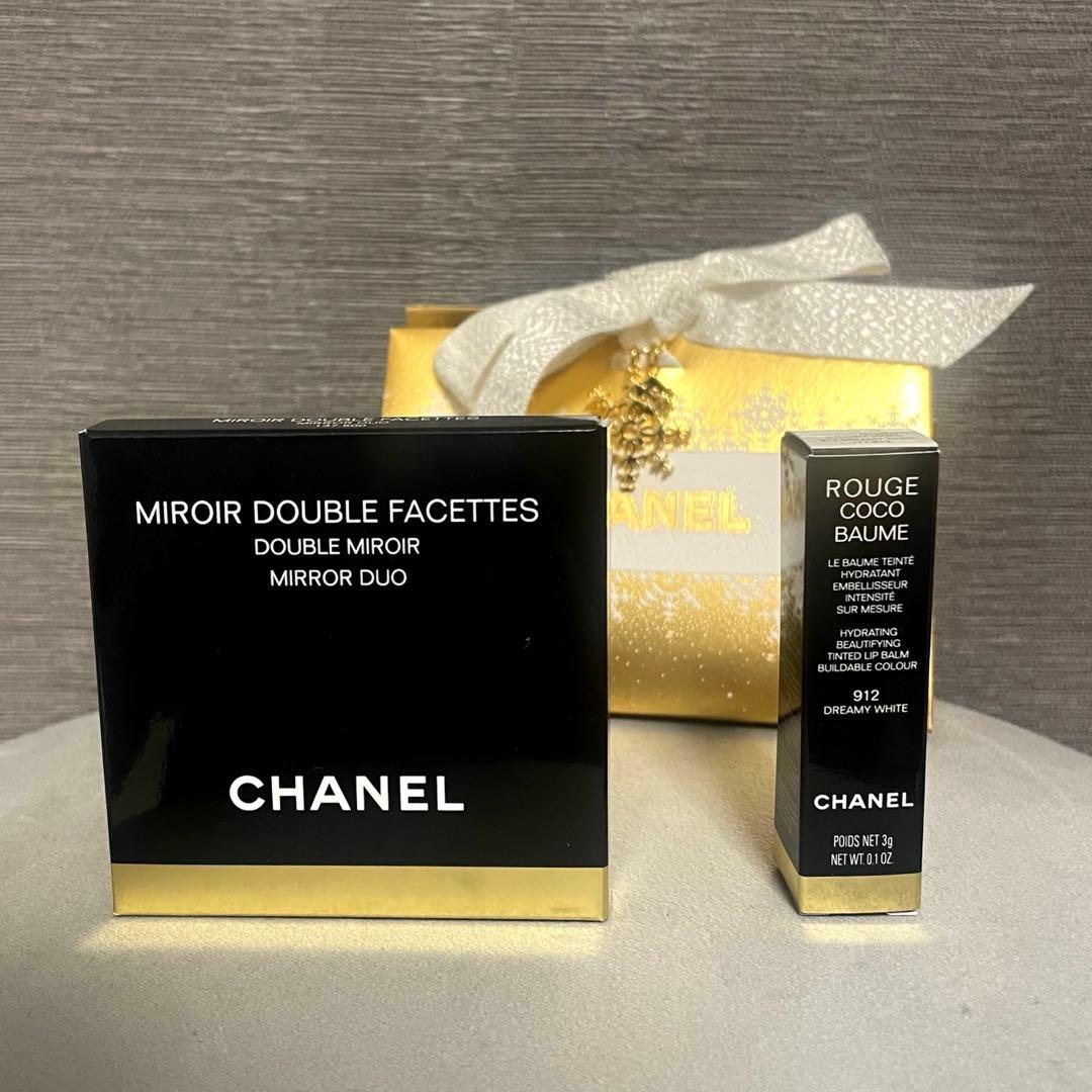 【新品未使用品】CHANEL ルージュ ココ ボーム サテン コンパクトミラー