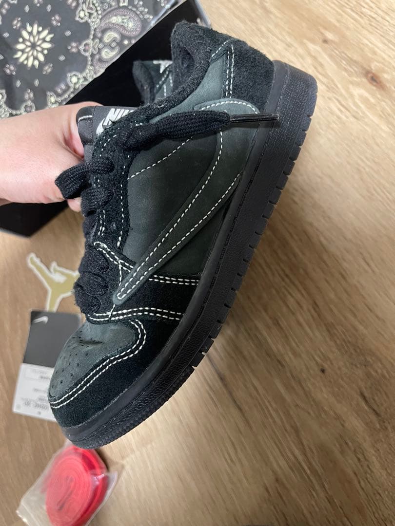 スニーカー Air Jordan1 LOW x Travis Scott