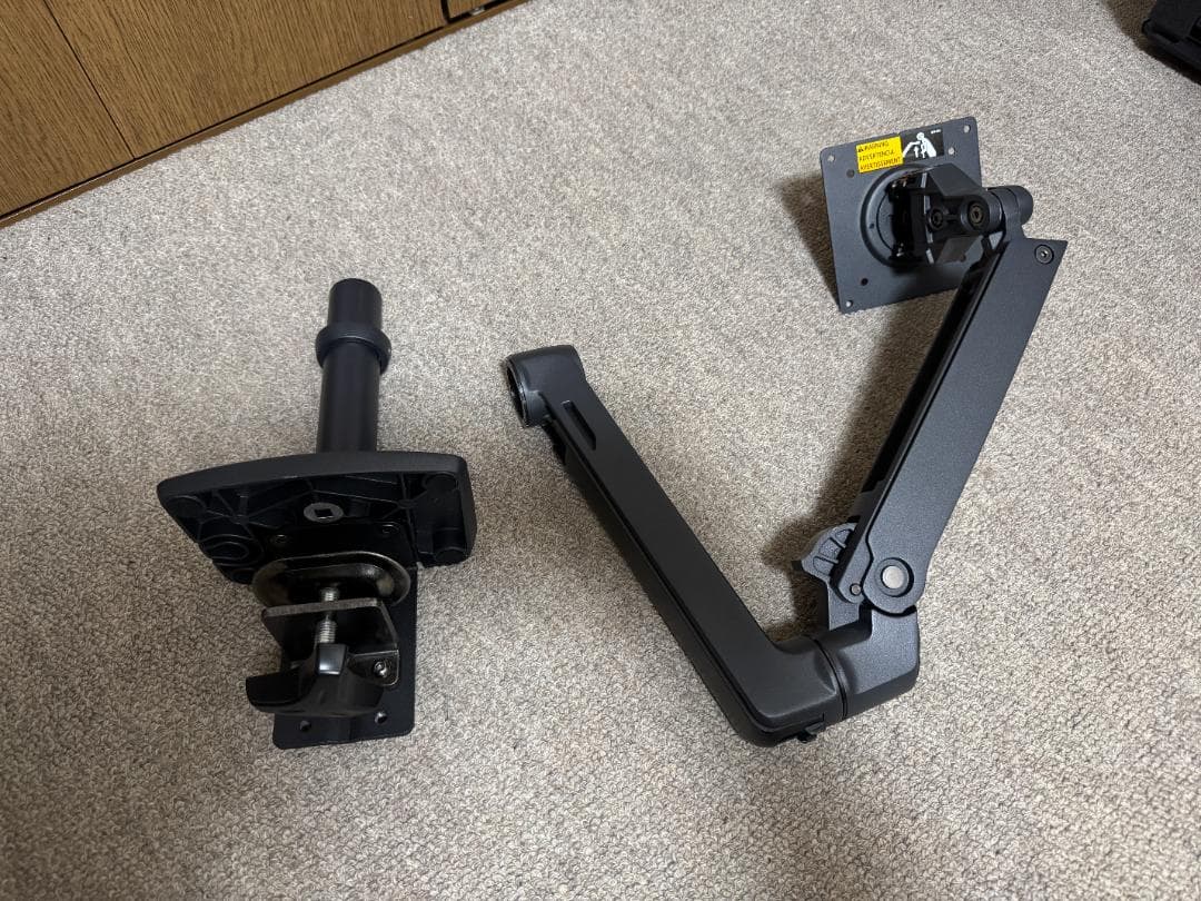 ERGOTRON/エルゴトロン LX モニターアーム マットブラック