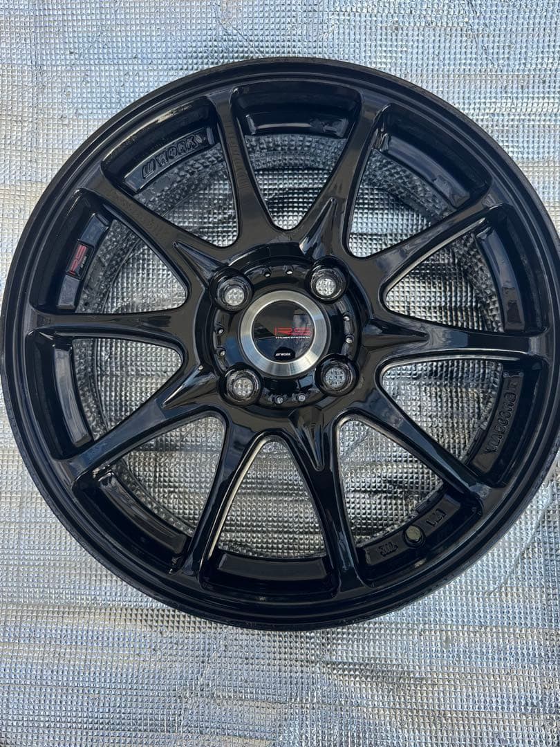 WORKエモーションRSα 15インチ5j ホイールのみ