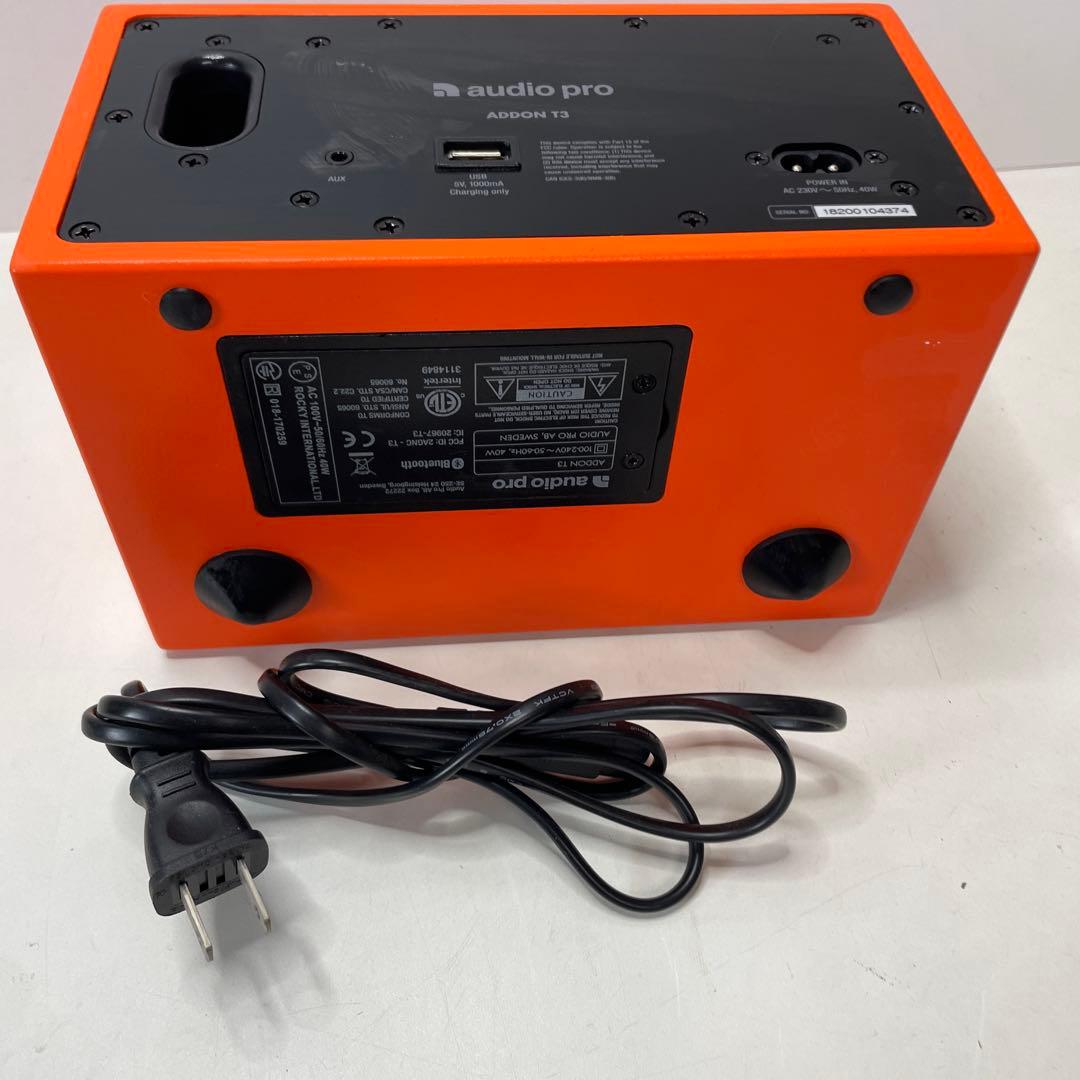 audio pro Addon T3 Bluetooth スピーカー 動作確認済
