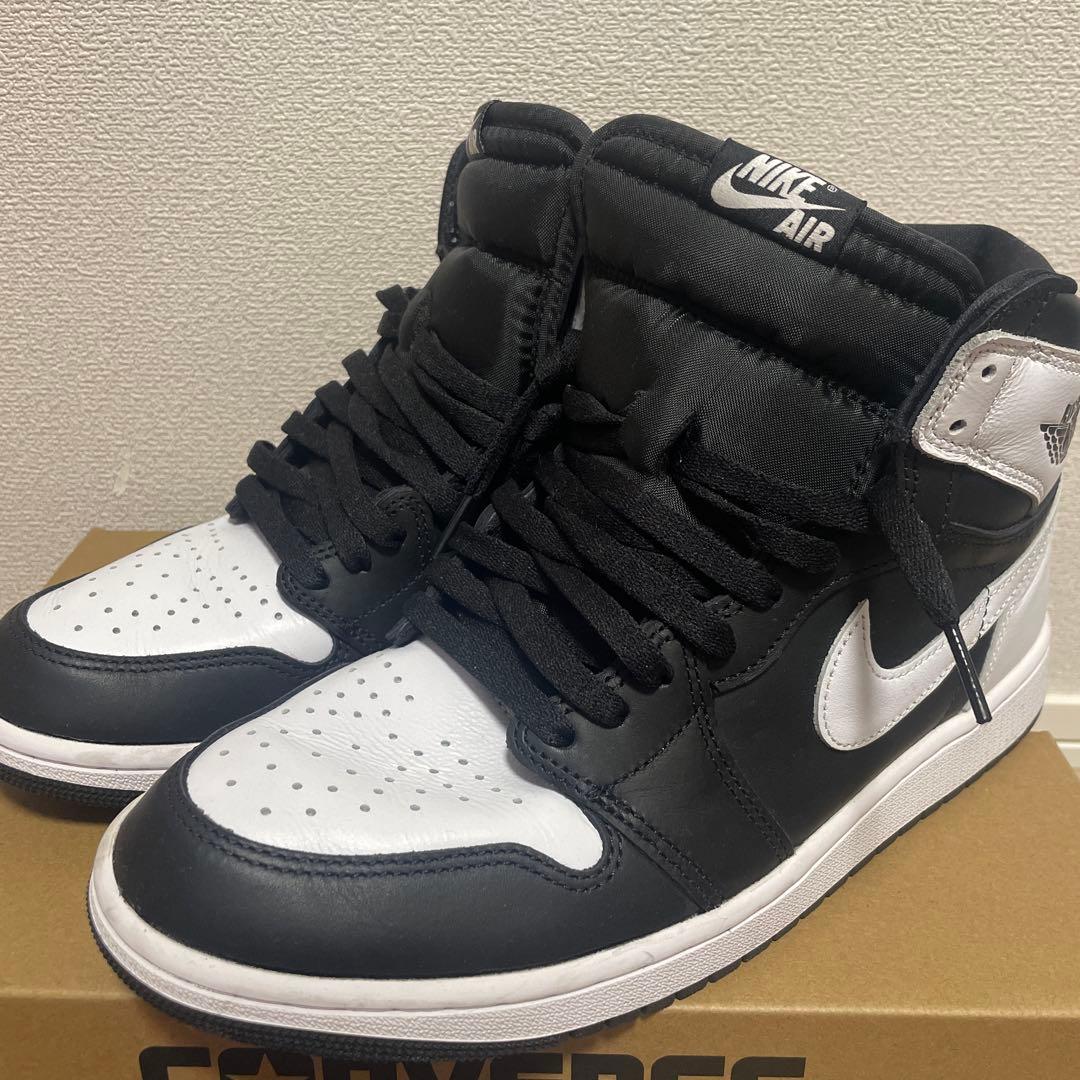 NIKE Air Jordan 1 ブラック/ホワイト