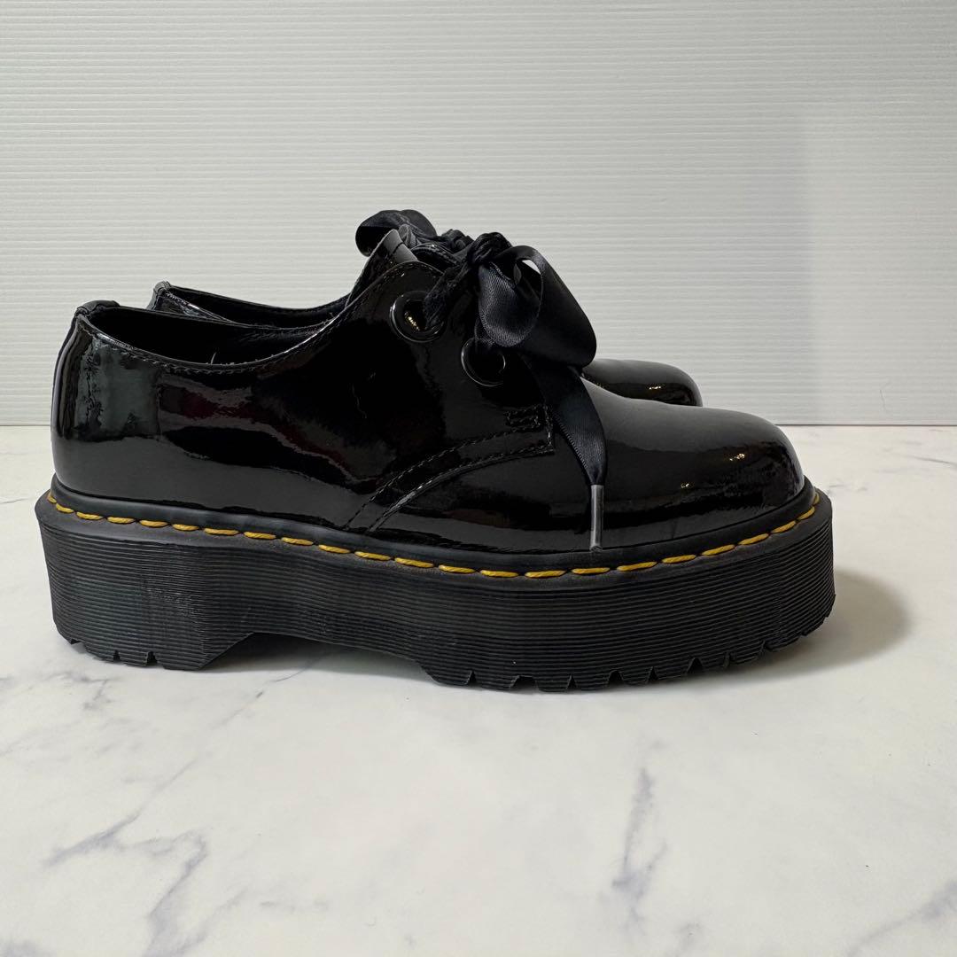 極美品 Dr.Martens holly エナメル UK6 厚底　25
