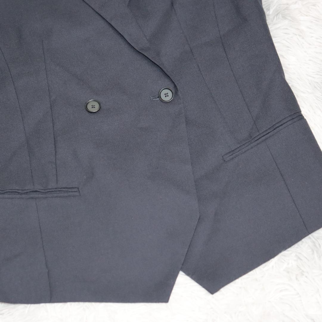 ロワン　loin.✨井川遥 ジレ　ベスト　ネイビー