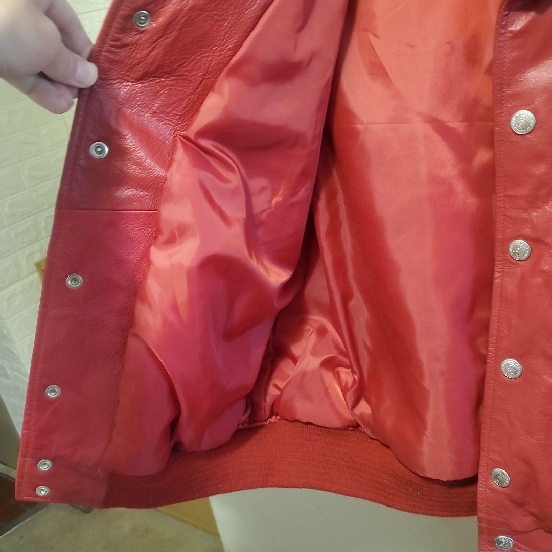 もへじ 当時物 ヴィンテージ SUNTORY BOSS 豚革 スタジャン