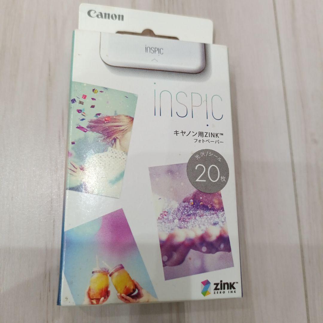 Canon inspic プリンター ZINKペーパー付き