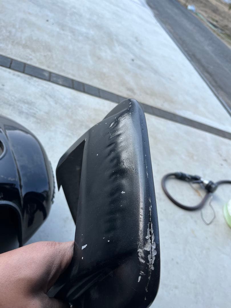 ジモモ さん専用　XJR400R タンクサイドカバー　アウトバーンフォグジャンク