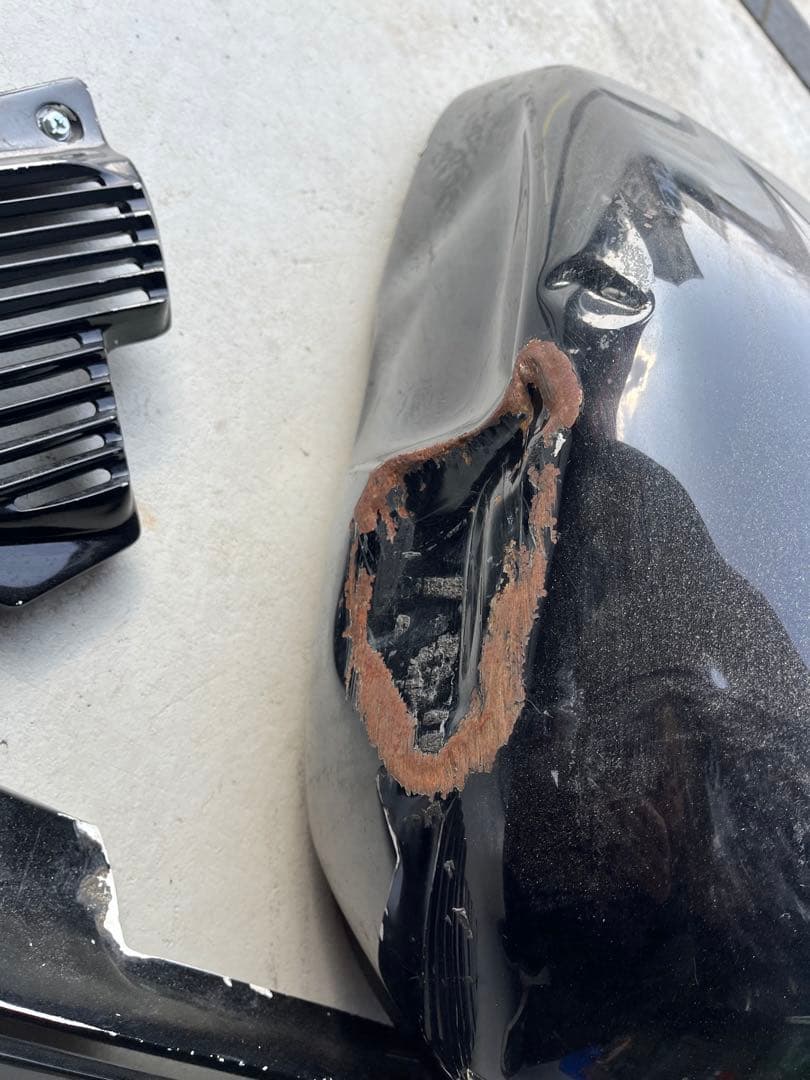 ジモモ さん専用　XJR400R タンクサイドカバー　アウトバーンフォグジャンク