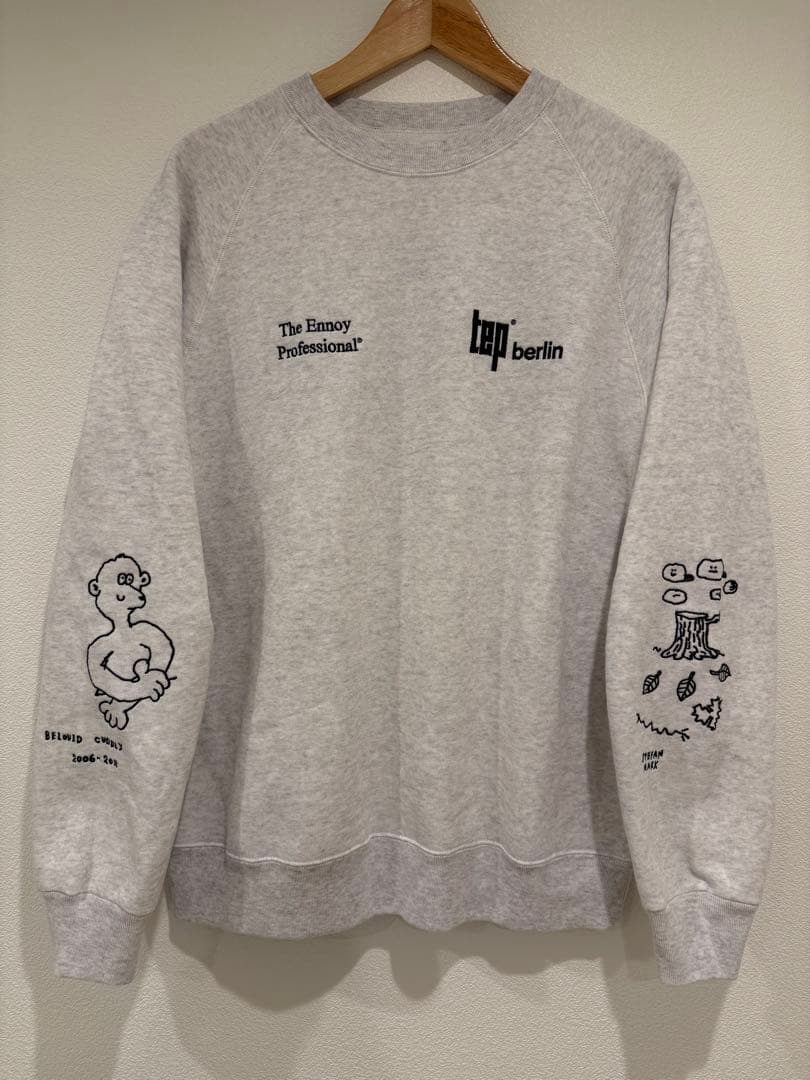 ennoy ×スタイリスト私物 × tep berlin KPM スウェット
