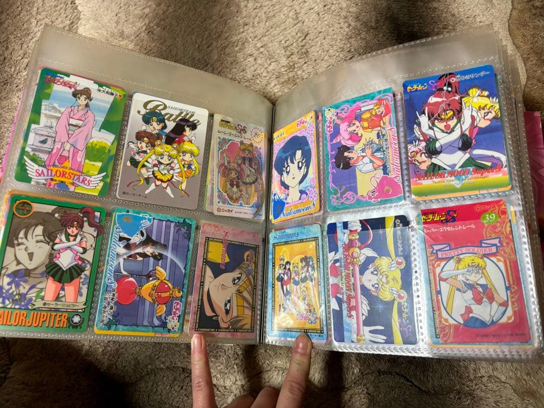 セーラームーン カードダス アルバム
