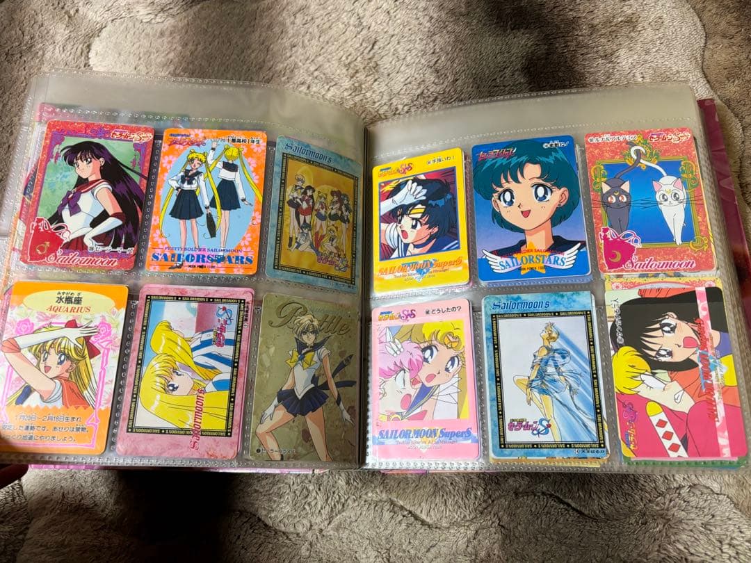 セーラームーン カードダス アルバム